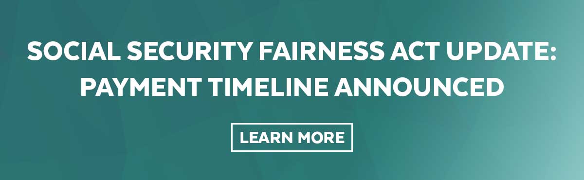 Social Security Fairness Act Update: Payment Timeline Announced