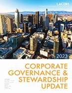 Corporate Governance and Stewardship Update brochure cover